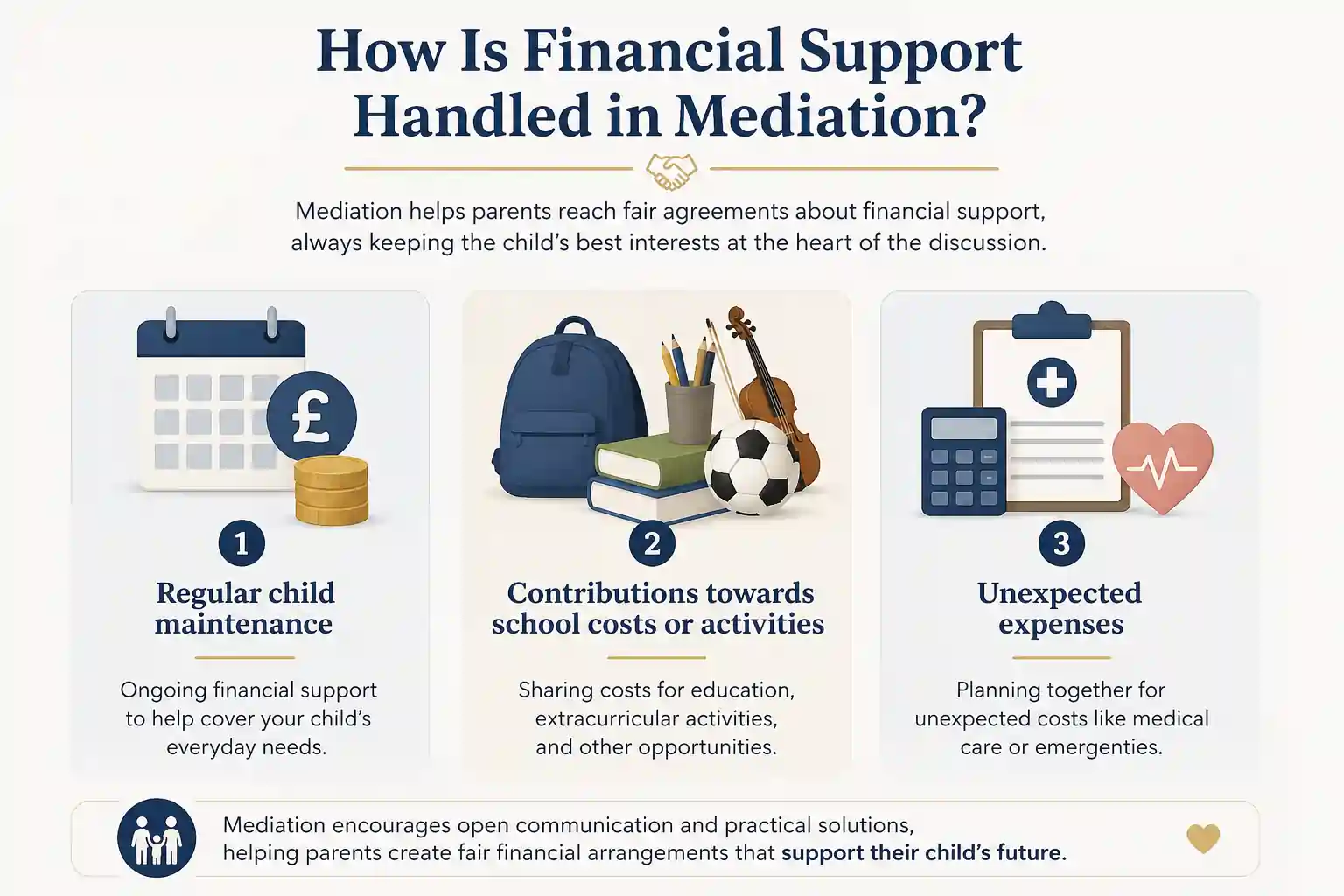 How Is Financial Support Handled in Mediation Ipswich